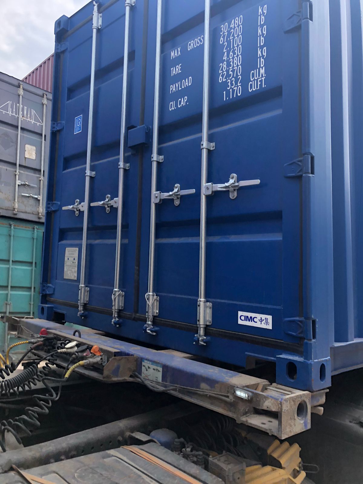 Морской контейнер CICU7761646